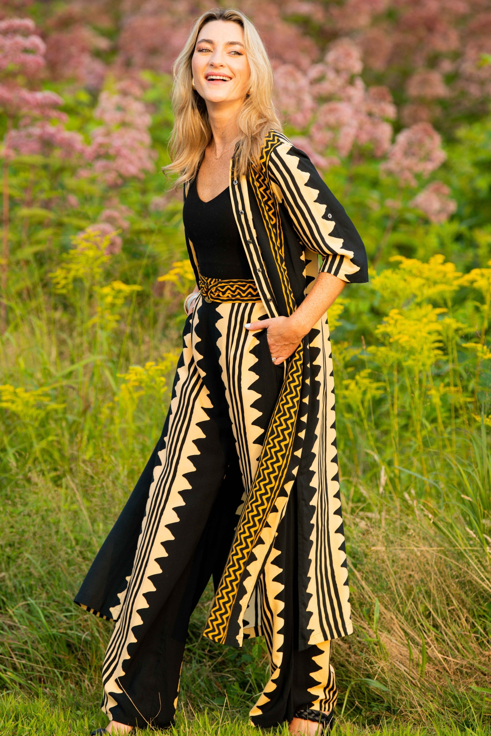 Day Break Dress / Khaki Zig Zag Khaki Zig Zag / XXS Day Break Dress / Khaki Zig Zag Khaki Zig Zag / XXS