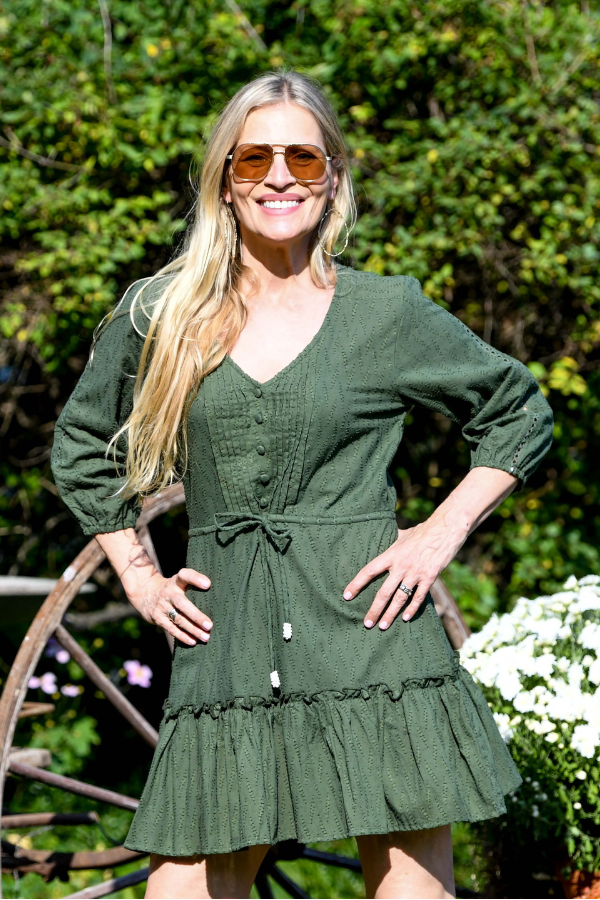 Carrie Dress Short / Sage Sage / XS Carrie Dress Short / Sage Sage / XS