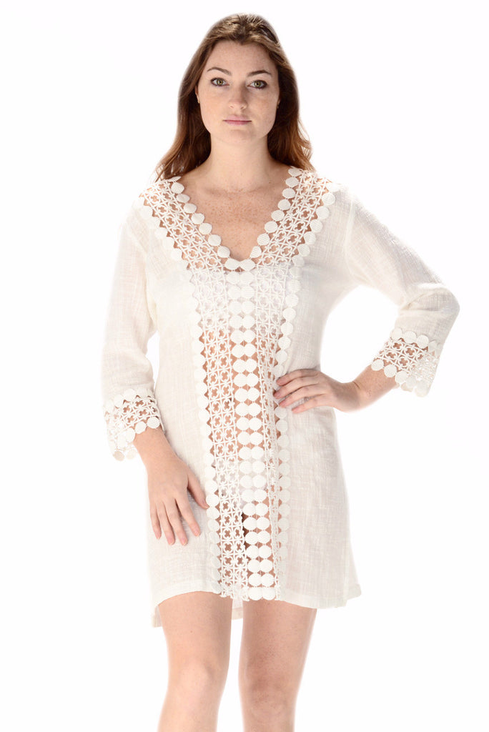 Sea Island Coverup / White - Walker&Wade
